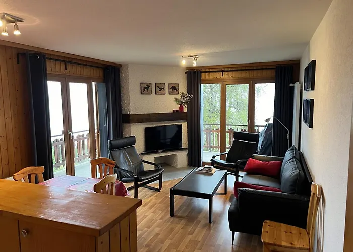 Valley-view In Apartment Veysonnaz