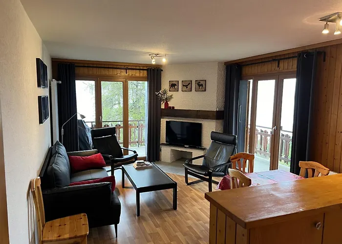 Valley-view In Apartment Veysonnaz